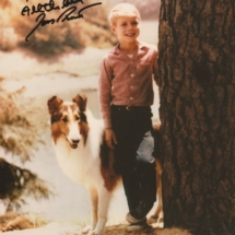 Jon Provost and Lassie