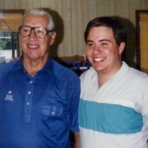 Major League Baseball Hall of Famer Bob Feller.