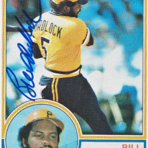 Bill Madlock Autograph