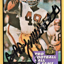 Bobby Mitchell Autograph