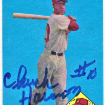 Chuck Harmon Autograph