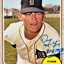 Denny McLain Autograph