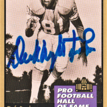 Dick Lane Autograph