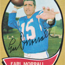 Earl Morrall Autograph