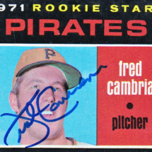 Fred Cambria Autograph