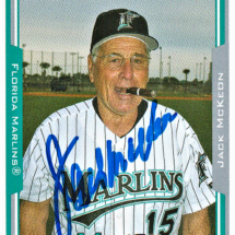 Jack McKeon Autograph