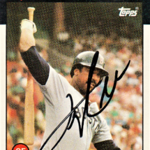 Jim Rice Autograph