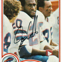 Joe Cribbs Autograph