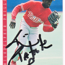 Kim Batiste Autograph