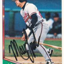 Mark Lemke Autograph