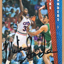 Mike Sanders Autograph