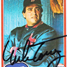 Mike Torrez Autograph