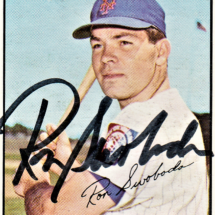 Ron Swoboda Autograph