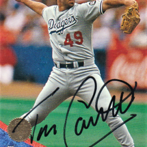 Tom Candiotti Autograph