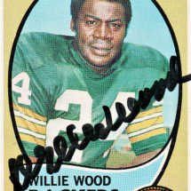 Willie Wood Autograph