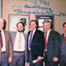 Brooks Robinson and John Wockenfuss