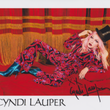 Cyndi Lauper Autograph