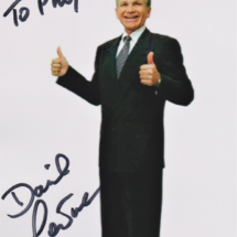 David Leisure Autograph