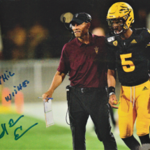 Herman Edwards Autograph