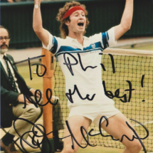 John McEnroe Autograph