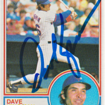 Dave Kingman Autograph