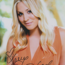 Kaley Cuoco Autograph