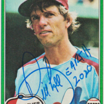 Bill Lee Autograph