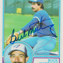 Buck Martinez Autograph