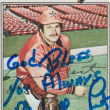 Gene Pentz Autograph