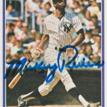 Mickey Rivers Autograph