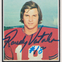 Randy Vataha Autograph