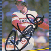 Ron Kittle Autograph