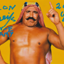 The Iron Sheik Autograph