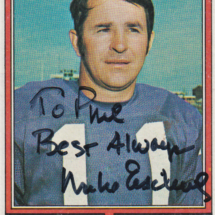 Mike Eischeid Autograph