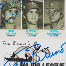 Tom Bruno Autograph