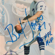 Bert Jones Autograph