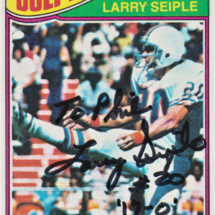 Larry Seiple Autograph