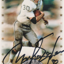 Mark van Eeghen Autograph