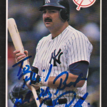 Steve Balboni Autograph