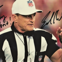 Ed Hochuli Autograph