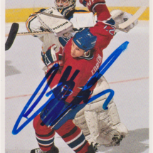 Clint Malarchuk Autograph