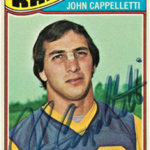 John Cappelletti Autograph