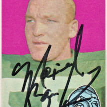 Maxie Baughan Autograph