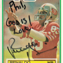 Renaldo Nehemiah Autograph