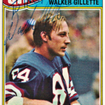 Walker Gillette Autograph