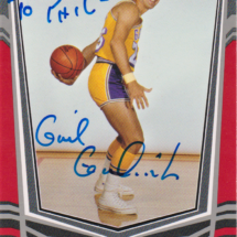 Gail Goodrich Autograph