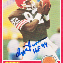 Ozzie Newsome Autograph