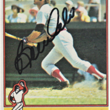 Bernie Carbo Autograph