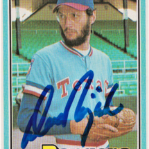 Dave Rajsich Autograph