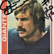 Jim Stienke Autograph